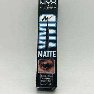 NWT NYX Vivid Matte Liquid Eyeliner in Black 0.06 oz